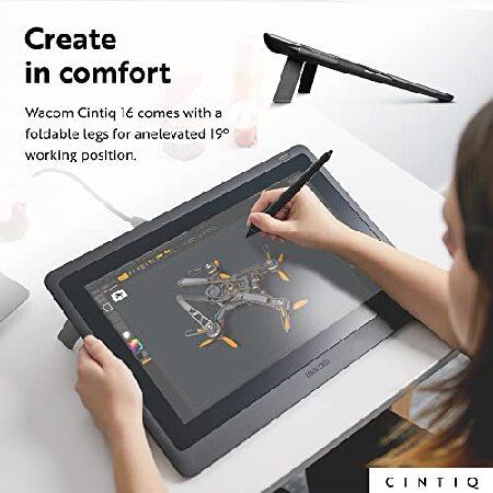 Wacom Cintiq 16 Drawing Tablet with Full HD 15.4-Inch Wacom Cintiq 16 Drawing Tablet with Full HD 15.4-Inch