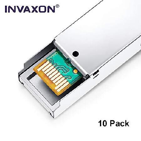 INVAXON 10個パック 100%シスコ対応 SFP-10G-LR 10G SFP+ トランシーバー 1310nm 10km デジタル診断機能付き｜wolrd｜05