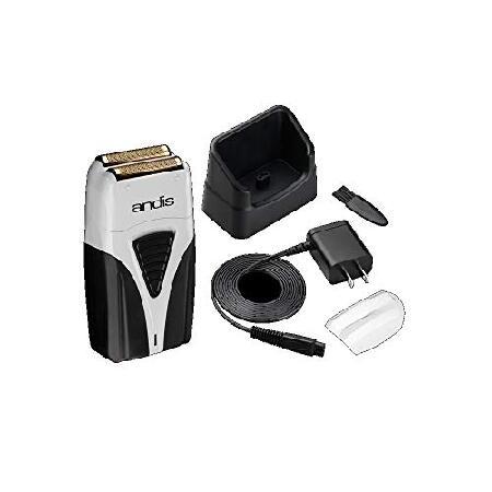 Andis Profoil Lithium Plus Titanium Foil Shaver 17200, Black/Gray