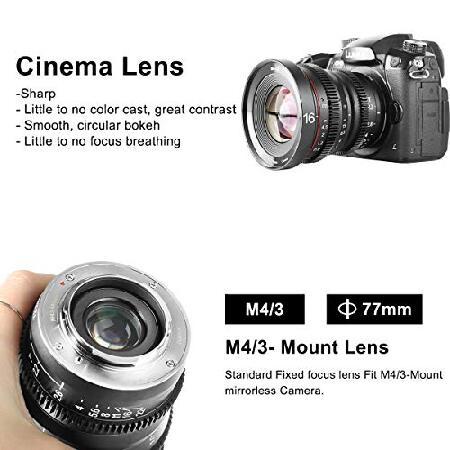 Meike MK 16mm T2.2 Large Aperture Manual Focus Prime Low