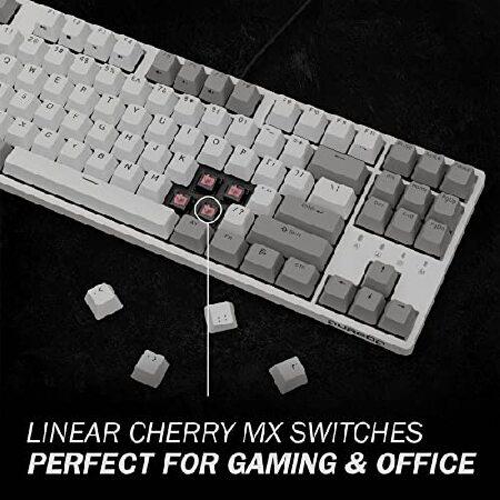 Durgod Taurus K320 TKL メカニカルゲーミングキーボード - 87