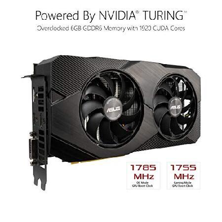ASUS DUAL RTX 2060 O6G グラフィックボード Amazon | ASUS GeForce RTX 2060 搭載 デュアルファンモデル 6G