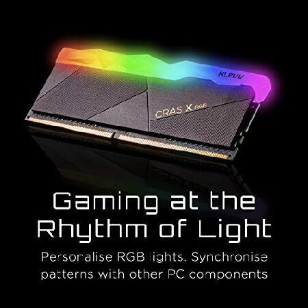 KLEVV デスクトップPC用ゲーミングメモリ PC4-25600 DDR4 3200 16GB x