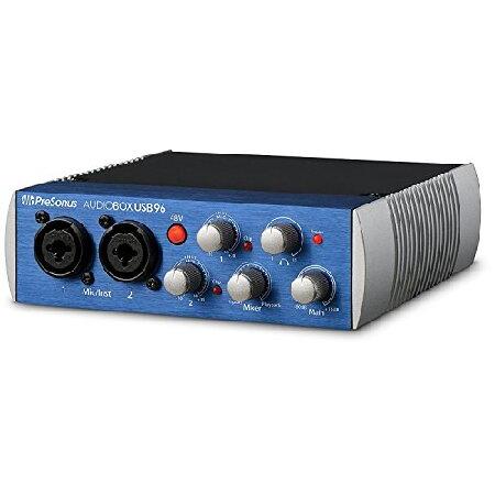 PreSonus AudioBox 96 Audio Interface Full Studio Kit with Studio One Artist Software Pack w/Atom Midi Production Pad Controller w/Mackie CR3-X Pair St｜wolrd｜02