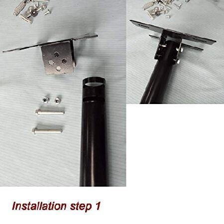 天井、壁掛ブラケット Henxlco 調節可能な天井テレビ壁取り付け用傾斜ブラケット