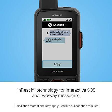 Garmin GPSMAP 66i, GPS Handheld and Satellite Communicator Garmin GPSMAP 66i, GPS Handheld and Satellite Communicator