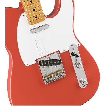 送料無料 Fender エレキギター Vintera 50s Telecaster(R)， Maple Fingerboard， Fiesta Red 【BCD2880468654】(104922円)
