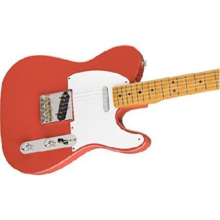 送料無料 Fender エレキギター Vintera 50s Telecaster(R)， Maple Fingerboard， Fiesta Red 【BCD2880468654】(104922円)