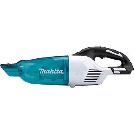 Makita XLC03ZWX4 18V LXT Lithium-Ion Brushless Cordless Vacuum, Trigger W/Lock, Tool Only, White｜wolrd｜03