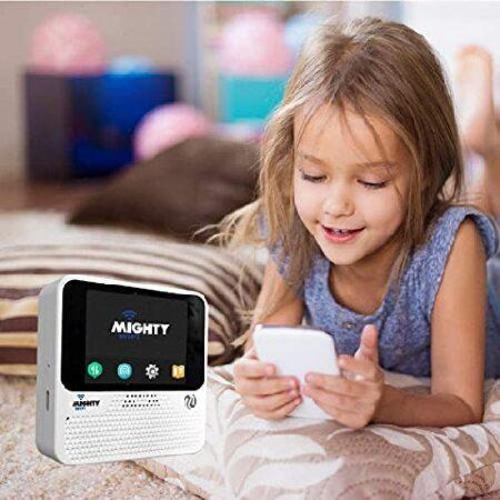 特販 Mightywifi Global Mobile WiFi Hotspot Portable Router 4G High Speed Pocket MIFI with US 15GB or Global 1GB Data Plan， Touch Screen Light Weight 5.2 oz