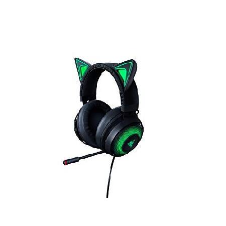 Razer Kraken キティ耳 Chroma USBゲーム用ヘッドセット RGB Razer Kraken キティ耳 Chroma USBゲーム用ヘッドセット RGB