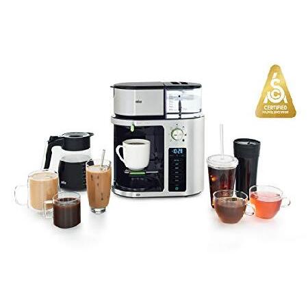 BRAUN MultiServe コーヒーメーカー ブラウンのECBC認証ドリップコーヒーマシンを試飲！ カップに直接の1杯