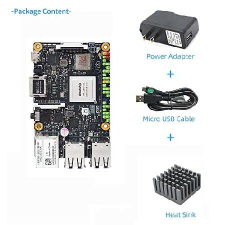Tinker Board S Single Board Computer RK3288 SoC Quad Core CPU,  600MHz Mali-T764 GPU, 2GB LPDDR3 ＆ 16GB eMMC Motherboard