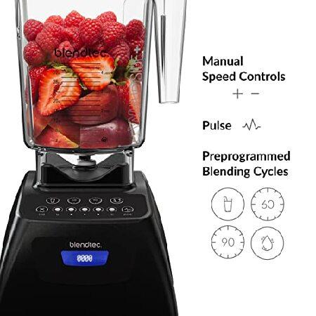 Blendtec Classic 575 ジューサー Blendtec Classic 575 Blender, 90 oz WildSide+ Jar, Spoonula
