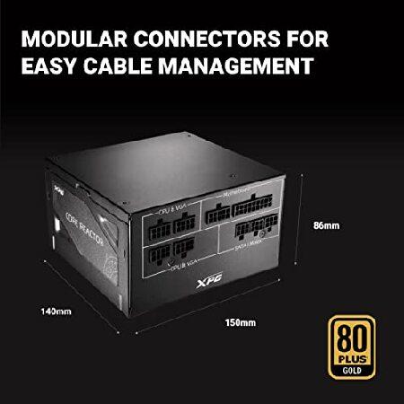 XPG Core Reactor コアリアクター 850W PC電源ユニット 80PLUS GOLD