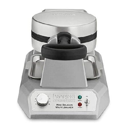 Waring WMB400X Mini Belgian Waffle Maker - 120V, 1200W