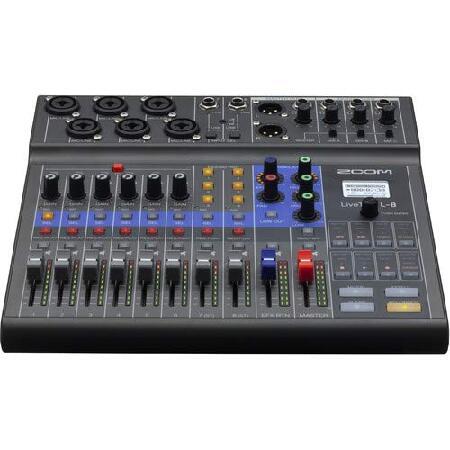 Zoom LiveTrak L-8 Portable 8-Channel Digital Mixer/Recorder