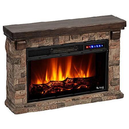e-Flame USA Telluride Small LED Electric Fireplace Stove with Faux Wood and  Stone Mantel - Remote - 3D Log and Fire - Improved Packaging for 2022 :  b081qzm3dp : World Importer - 通販 - Yahoo!ショッピング