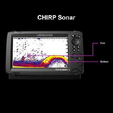 30％オフセール Lowrance HOOK Reveal 7 Inch Fish Finders with Transducer， Plus Optional Preloaded Maps