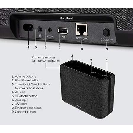 Denon Home 250 Wireless Speaker (2020 Model), HEOS Built-in