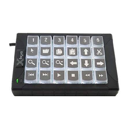 X-keys プログラム可能なキーパッドとキーボード (24キー