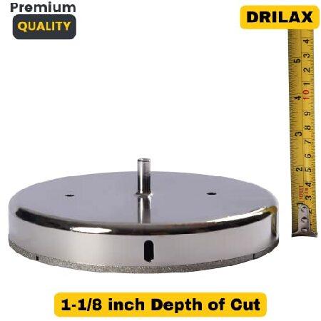 7 1/2 inch Diamond Hole Saw Drill Bit Tile Glass Granite Ceramic Porcelain Coated Core Bits Holesaw DIY Kitchen 【Router】 Bathroom Shower