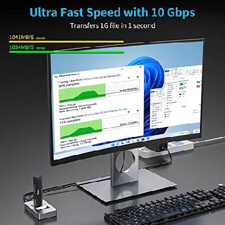 ACASIS typec USB 10Gbps - NVME クローン デュアルベイ 外付け