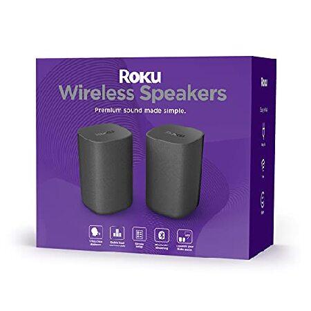 ROKU ワイヤレススピーカー Roku Wireless Speakers (for Streambars or TV) : World