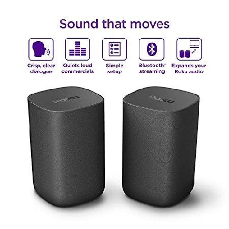 ROKU ワイヤレススピーカー Roku Wireless Speakers (for Streambars or TV) : World