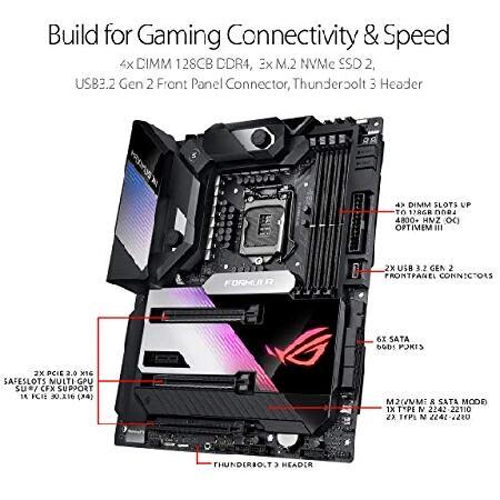 ASUS ROG Maximus XII Formula Z490 (WiFi 6) LGA 1200 (インテル第10  