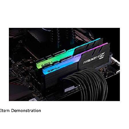 G.SKILL 64GB（2 x 32GB）TridentZ RGBシリーズDDR4 SDRAM 3200MHz PC4