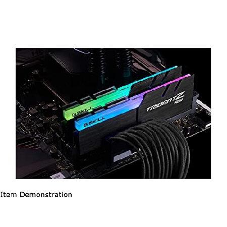 メモリー G.SKILL RGB DDR4 64Gb 32gb*2 3600mhz G.SKILL 64GB（2 x 32GB）TridentZ RGBシリーズDDR4 SDRAM