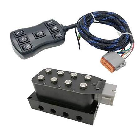 4コーナーソレノイドバルブエアリッドマニホールド、4つのエアバッグ