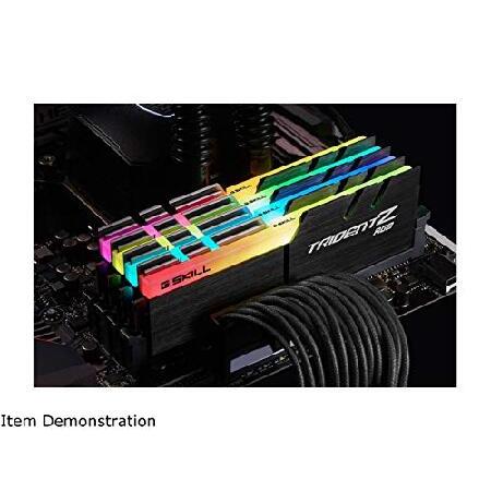 G.SKILL 128GB（4 x 32GB）TridentZRGBシリーズDDR4SDRAM 3600MHz PC4