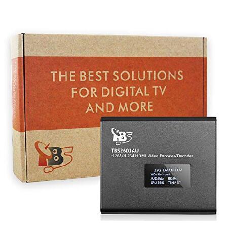 HDMI Decoder Encoder, TBS2603au NDI(R)|HX2 Supported H.265 H