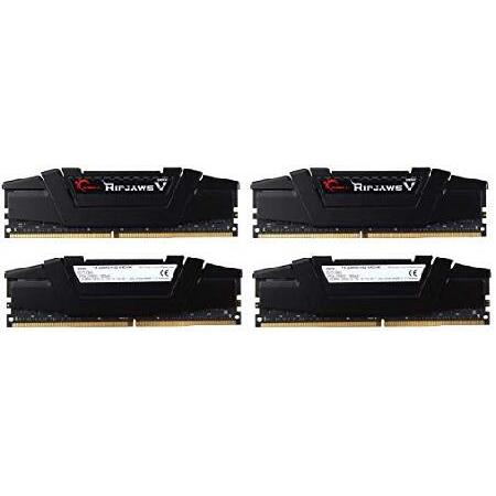 G.SKILL DDR4メモリ RIPJAWS V 32Gb × 4枚 中古品