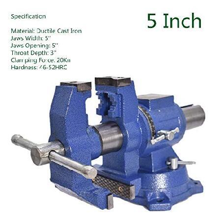 Multipurpose Vise Bench Vise Heavy Duty Multi-Jaw Vise 360-Degree