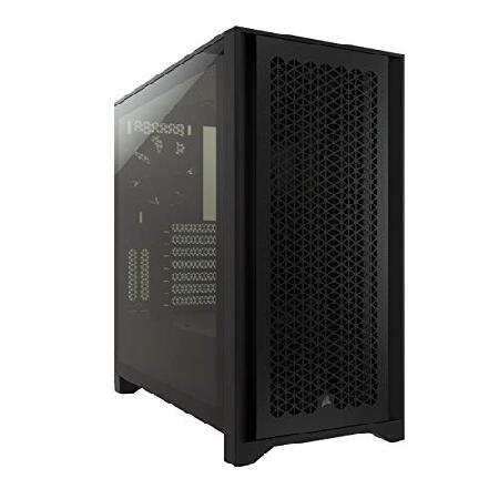 CORSAIR 4000D エアフロー強化ガラス製ミドルタワー ATX PCケース