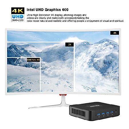 MINISFORUM GK41 Mini PC 8GB DDR4 256GB SSD Celeron J4125(up