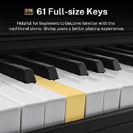 鍵盤楽器 DEK610 Amazon.com: Donner 61 Key Keyboard Piano, Electric Piano