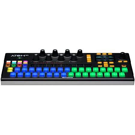 【オープニング大セール】 PreSonus ATOM SQ Hybrid MIDI Keyboard/Pad Performance and Production Controller with Studio One Artist and Ableton Live Lite DAW Recording Software