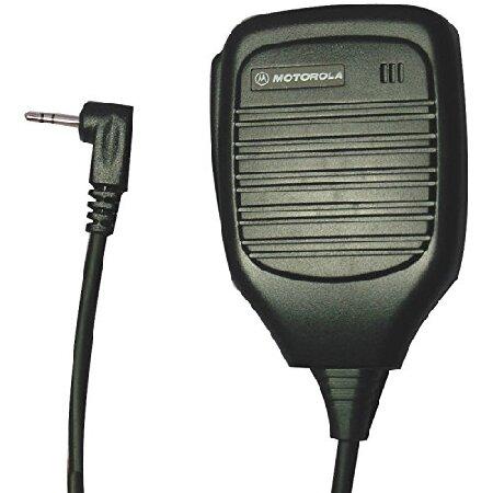 Motorola Talkabout T402 Rechargeable Two-Way Radios (2-Pack) ＆ 53724 Remote Speaker Microphone (Black) 
