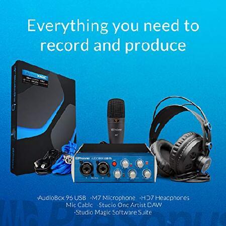PreSonus AudioBox 96 Studio 25th Anniversary Edition with Studio One Artist and Ableton Live Lite DAW Recording Software｜wolrd｜03