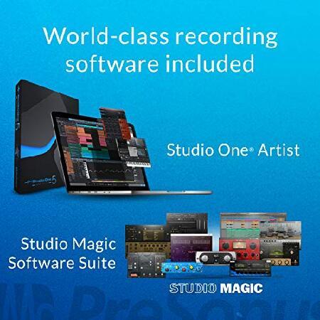 PreSonus AudioBox 96 Studio 25th Anniversary Edition with Studio One Artist and Ableton Live Lite DAW Recording Software｜wolrd｜05
