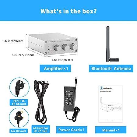 Fosi Audio Bluetooth 5.0 アンプ 200W 大出力 ステレオ オーディオ アンプ レシーバー (BT20A-S)｜wolrd｜06