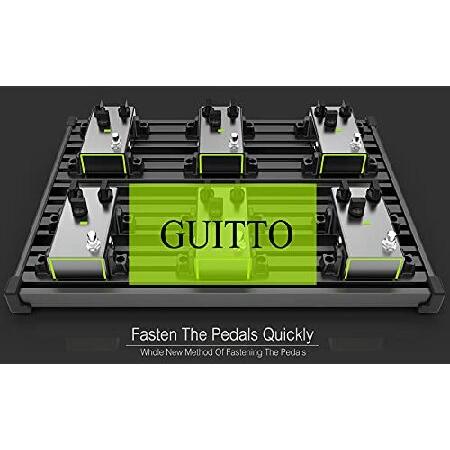中身未開封GUITTO GPB-03B ギターエフェクター ボードペダルボード Amazon | GUITTO ギターエフェクター ボードペダルボード