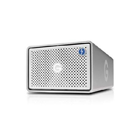 G-Technology 36TB G-RAID with Thunderbolt 3, USB-C (USB 3.1 Gen 2), and HDMI, Removable Dual Drive Storage System, Silver - 0G10810-1｜wolrd｜02