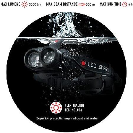 【公式オンラインストア Ledlenser， H19R Core Rechargeable Headlamp， LED Light for Home and Emergency Use， Black