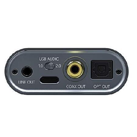 FiiO K3 DSD256 | 384K/32ビット USB-C DAC ＆ ヘッドフォンアンプ 家庭とコンピュータ用 (3.5mm シングルエンド/2.5mm バランス/同軸/光学デジタル出力)｜wolrd｜03