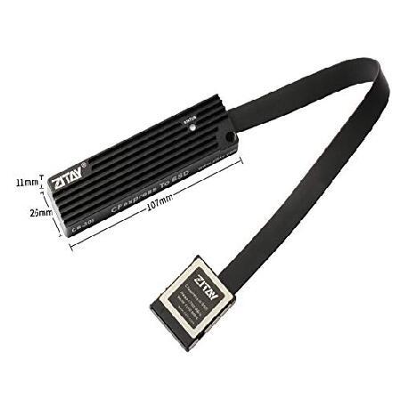 ZITAY CFexpress - SSD カードリーダー付き Bカードエクステンダー M.2 